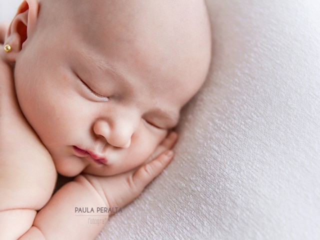 Fotos a bebé recién nacido de 14 días