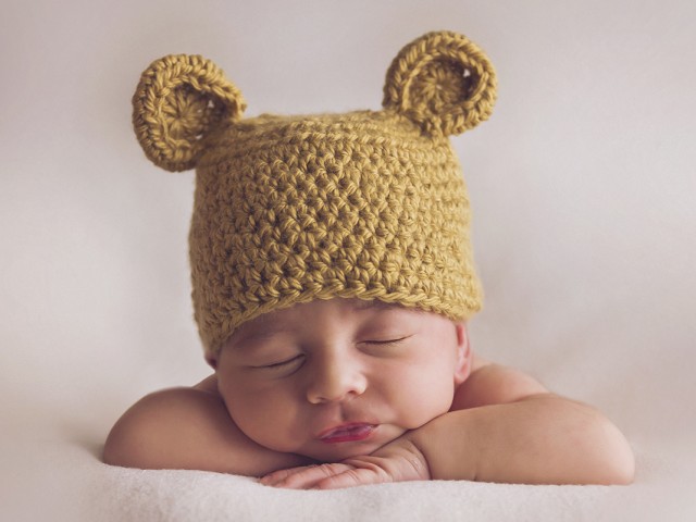 Sesión de fotos a bebé de 12 días