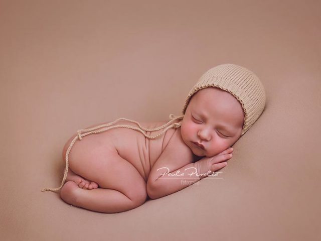 Sesión de fotos a bebé de 13 días